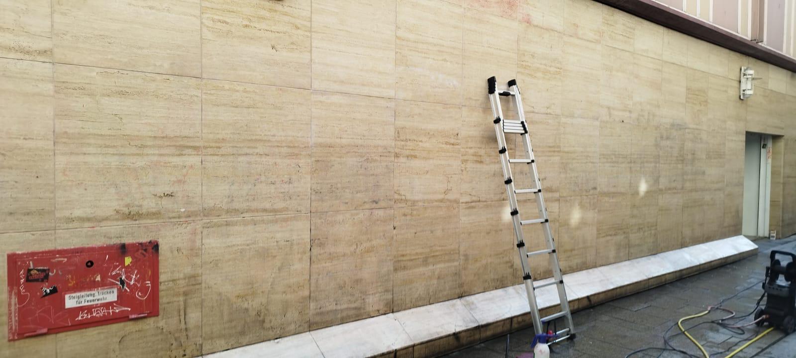 graffitti entfernen lassen Göttingen Northeim und umgebung Theune Glas und Gebäudereiniger